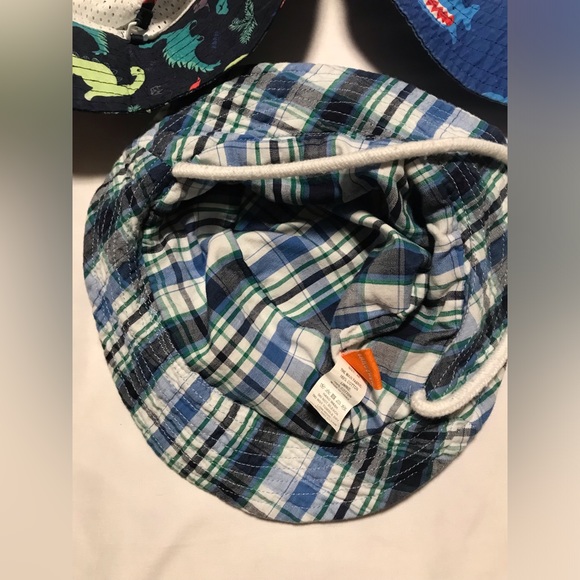 Baby Boy Bucket Hats Shark Dinosaur and Fish Themed Size 48 - Picture 6 of 9